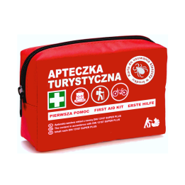 Kompaktowa apteczka turystyczna na kleszcze w nylonowym etui